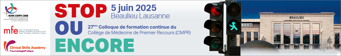 Congrès du CMPR et Clinical Skills Academy Lausanne 2025