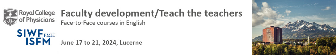 RCP Teach-the-Teacher Luzern 2024 - English