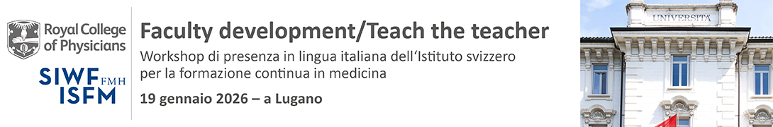 SIWF/RCP Teach-the-Teacher Workshop Lugano Januar 2026