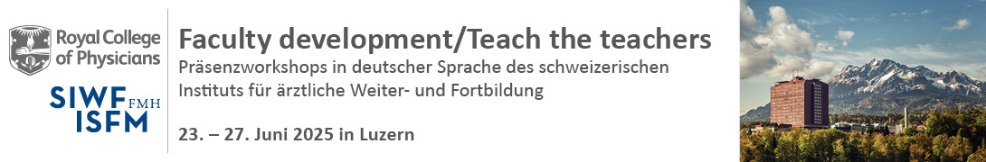 SIWF/RCP Teach-the-Teacher Workshops Luzern Juni 2025