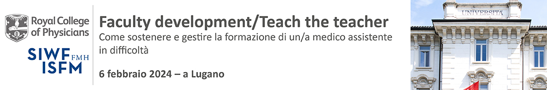 SIWF/RCP Teach-the-Teacher Lugano 2024